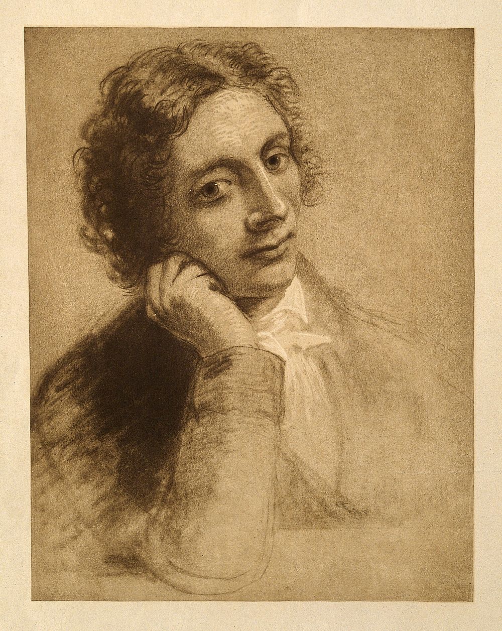 John Keats. Photogravure after J. Severn.