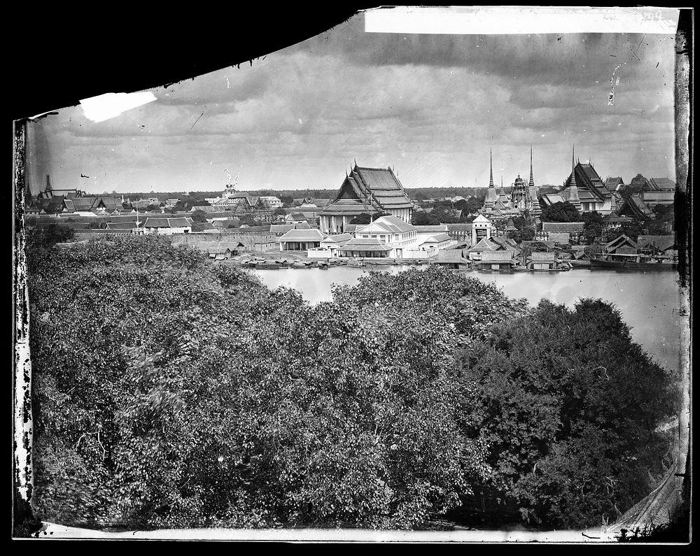 Bangkok, Siam [Thailand]. Photograph by John Thomson, 1865.