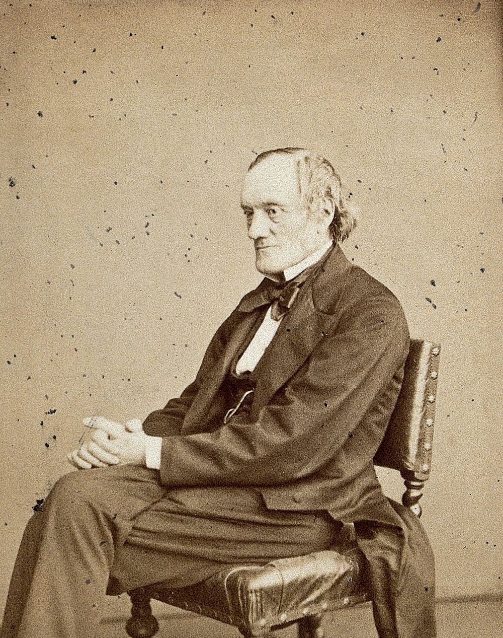 Sir Richard Owen. Photograph by Ernest Edwards, 1867.