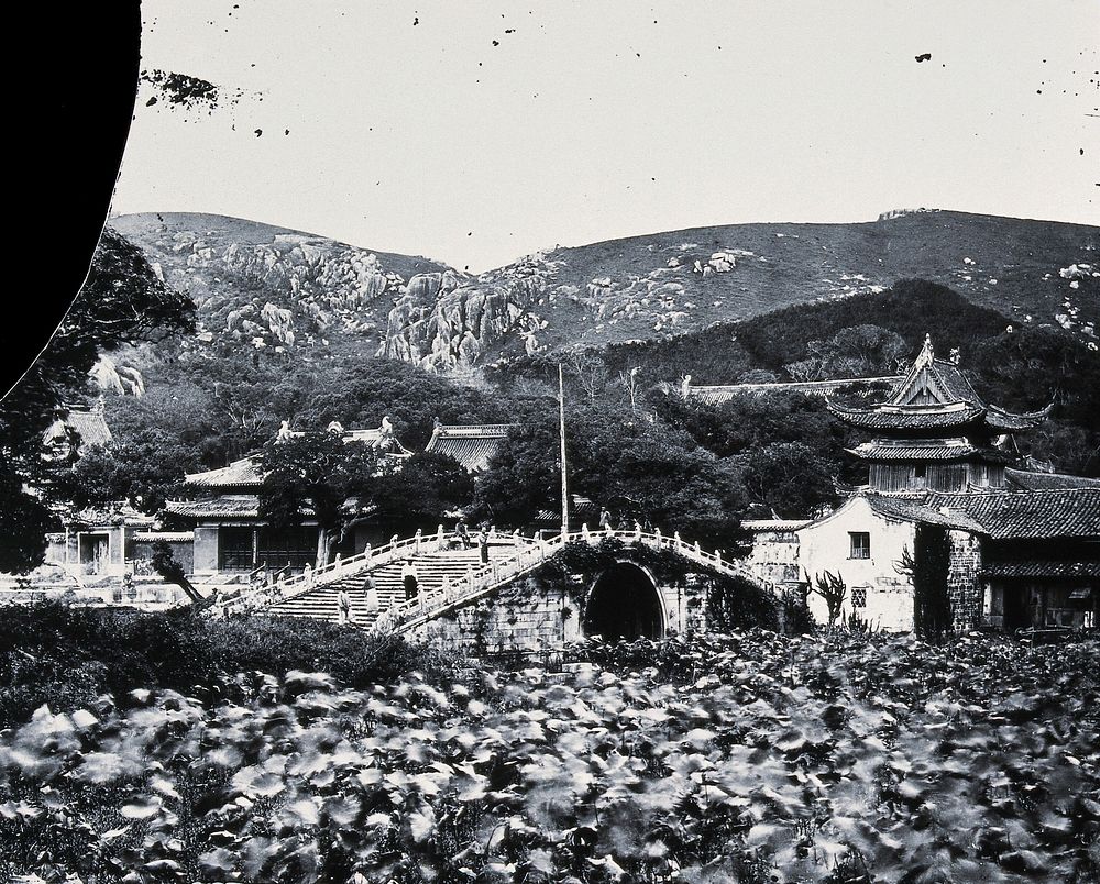 Putu, Hupeh province, China. Photograph, 1981, from a negative by John Thomson, ca. 1870.