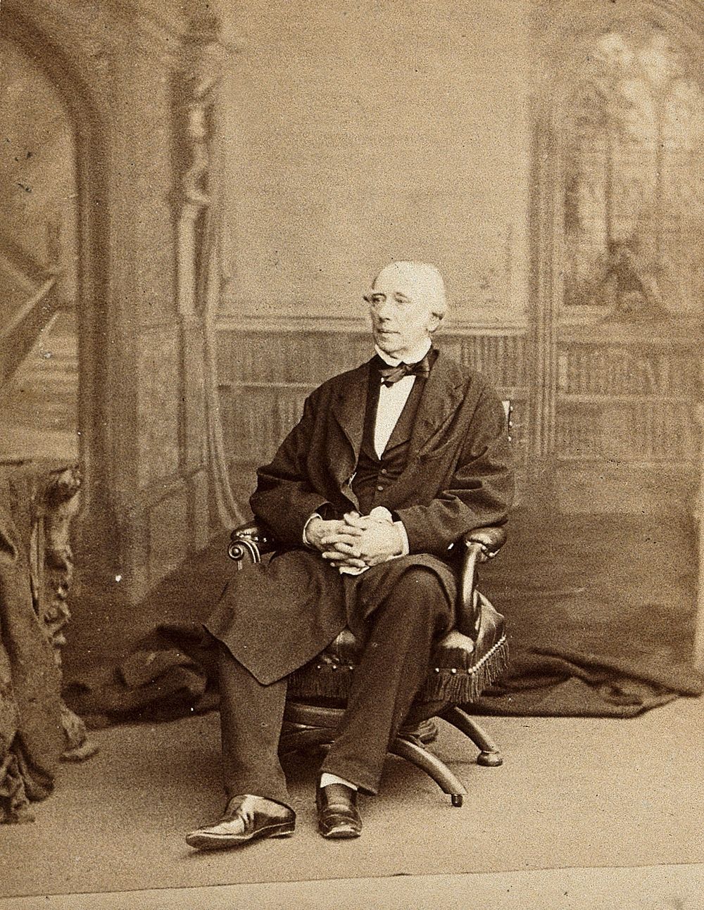 Sir Charles Hastings. Photograph by Ernest Edwards, 1867.