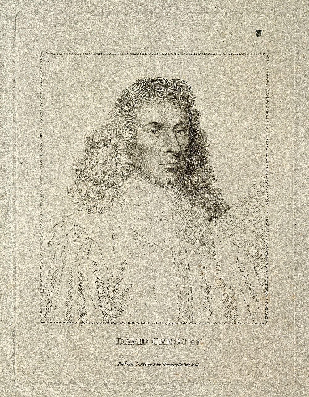 David Gregory. Stipple engraving by E. Harding, 1798.