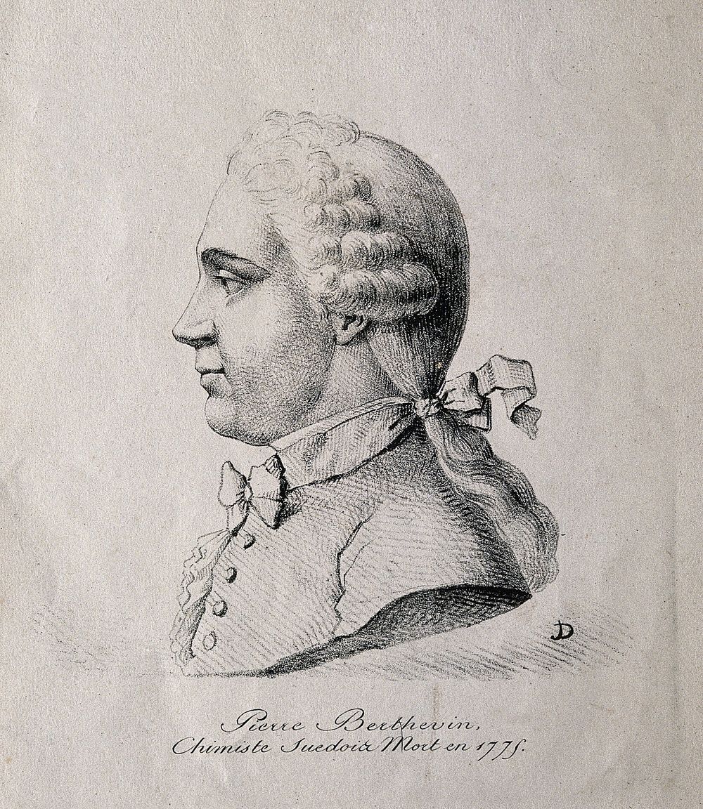 Pierre Berthevin. Lithograph by J. D.