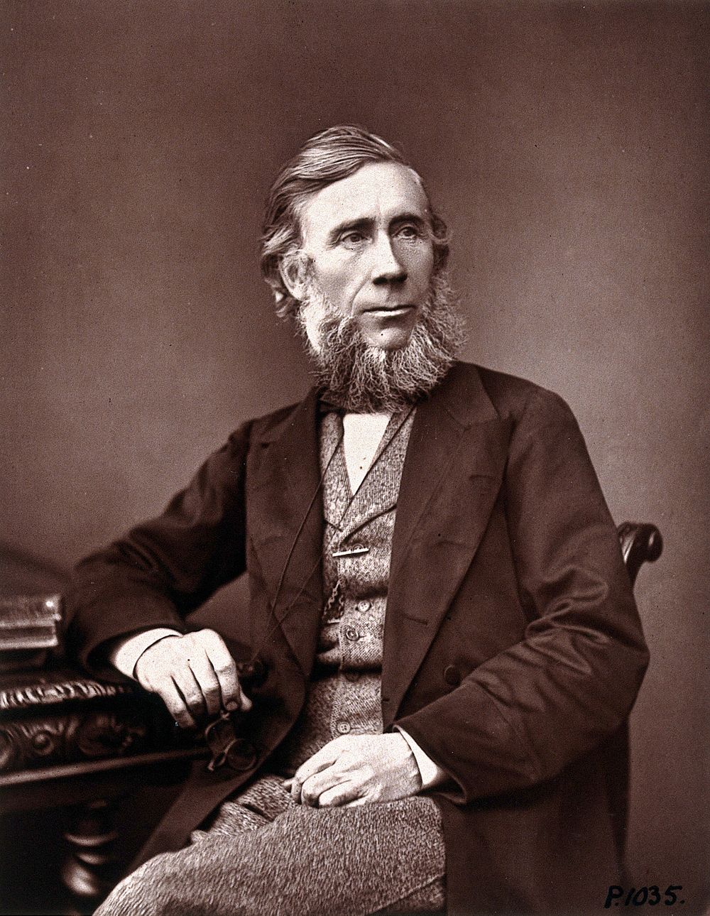 John Tyndall. Photograph by Lock & Whitfield.