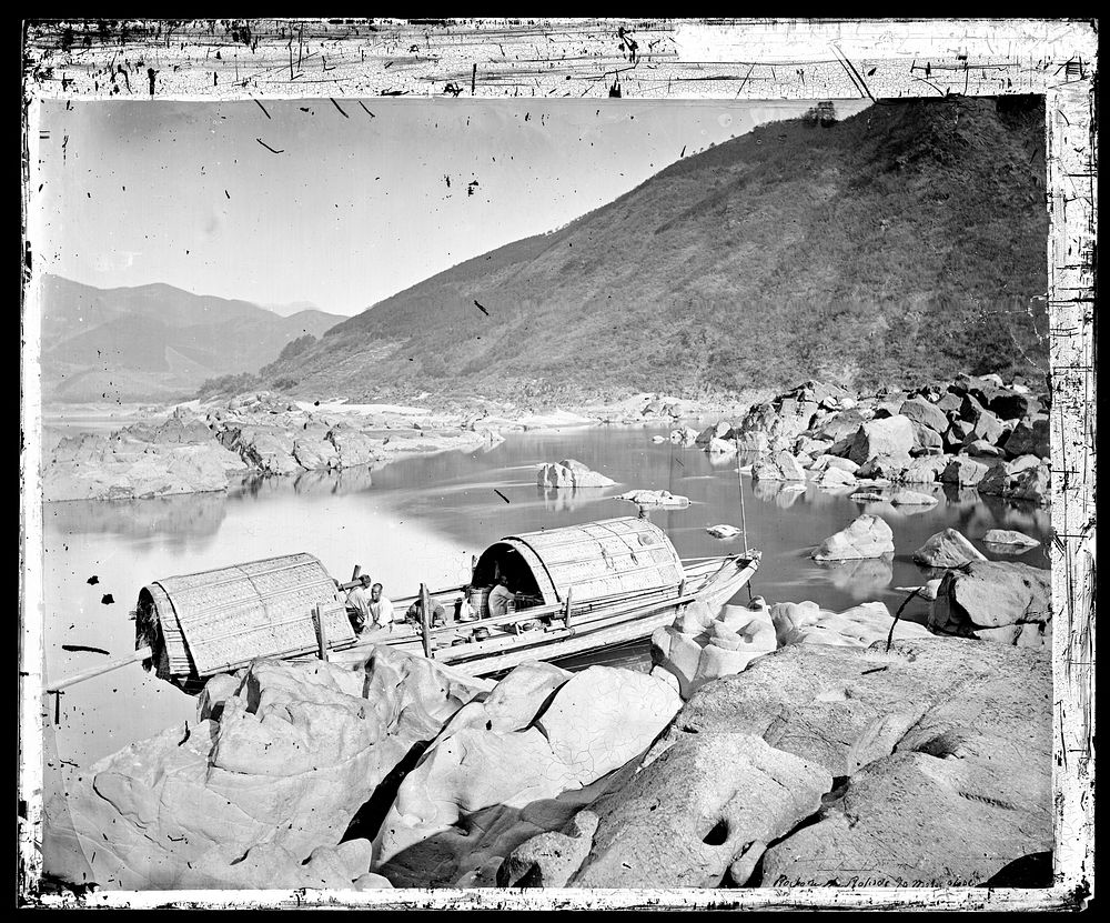 River Min, Fukien province, China. Photograph by John Thomson, 1870/1871.