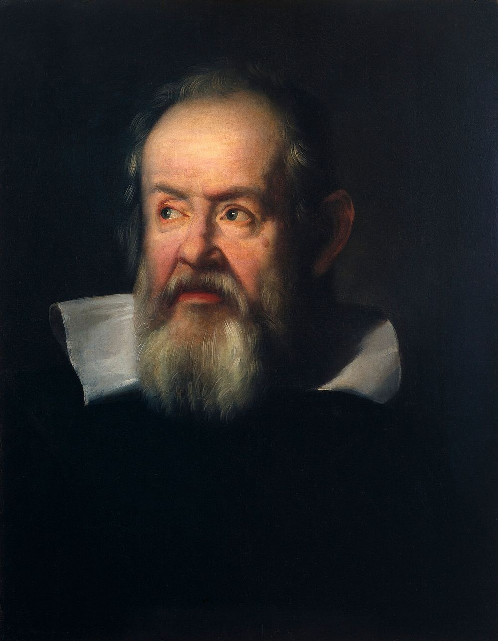 Galileo Galilei (1564-1642). Oil painting after Justus Sustermans.