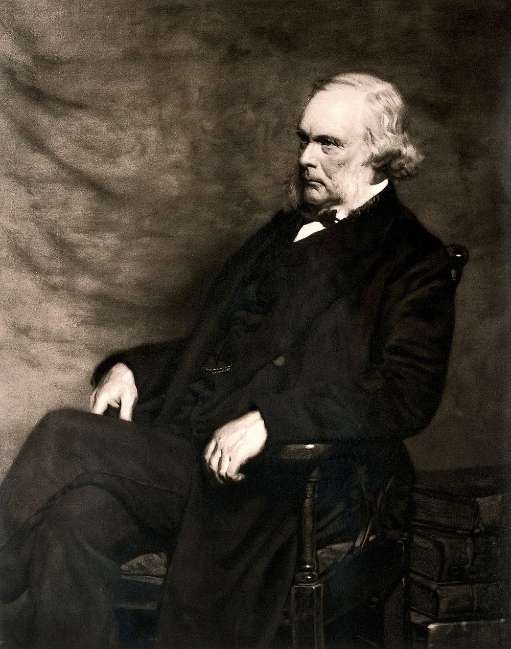 Joseph Lister, 1st Baron Lister. Photogravure by the Swan Electric Engraving Company, 1895, after J.H. Lorimer.