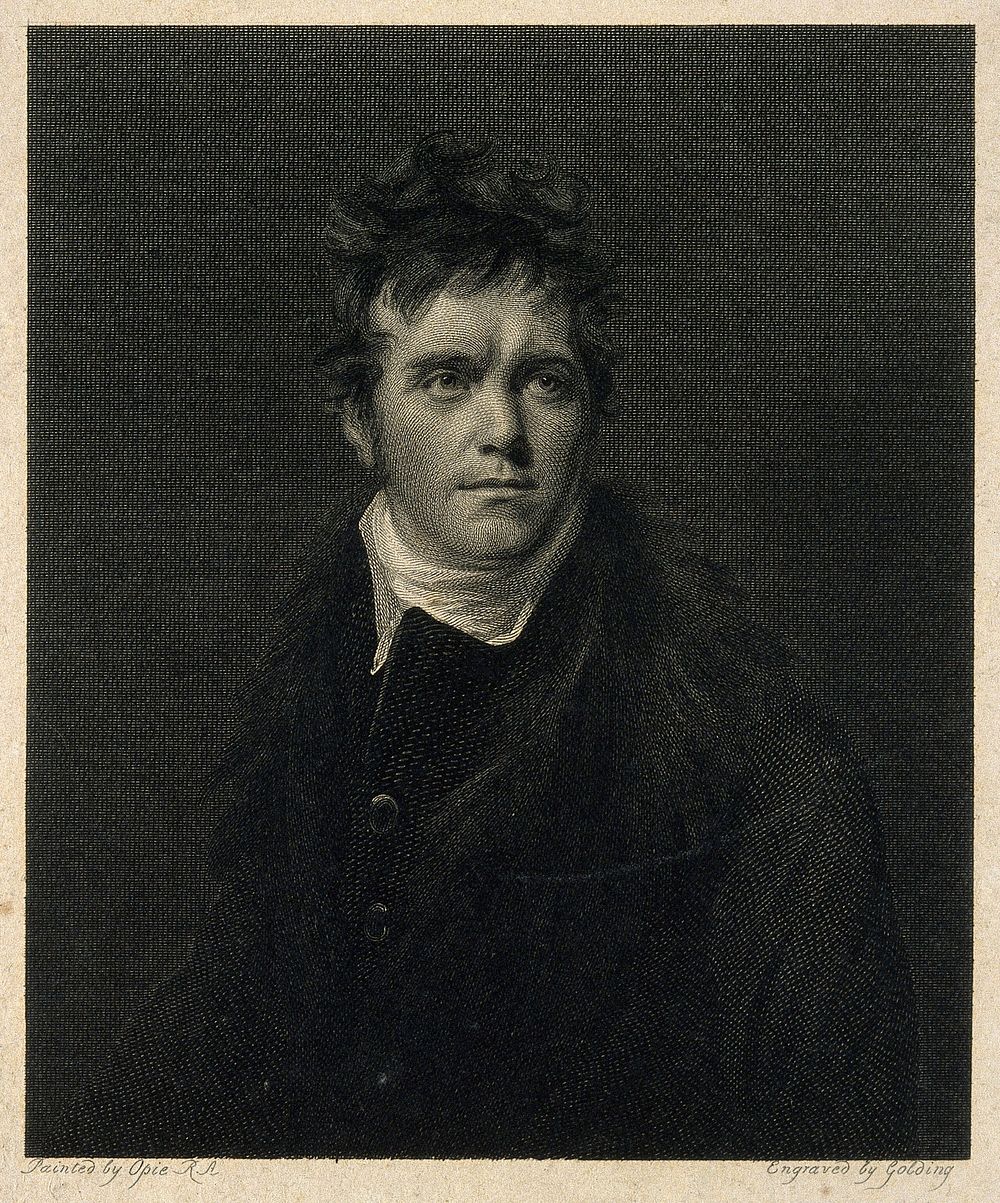 Edward Daniel Clarke. Line engraving by R. Golding, 1811, after J. Opie.