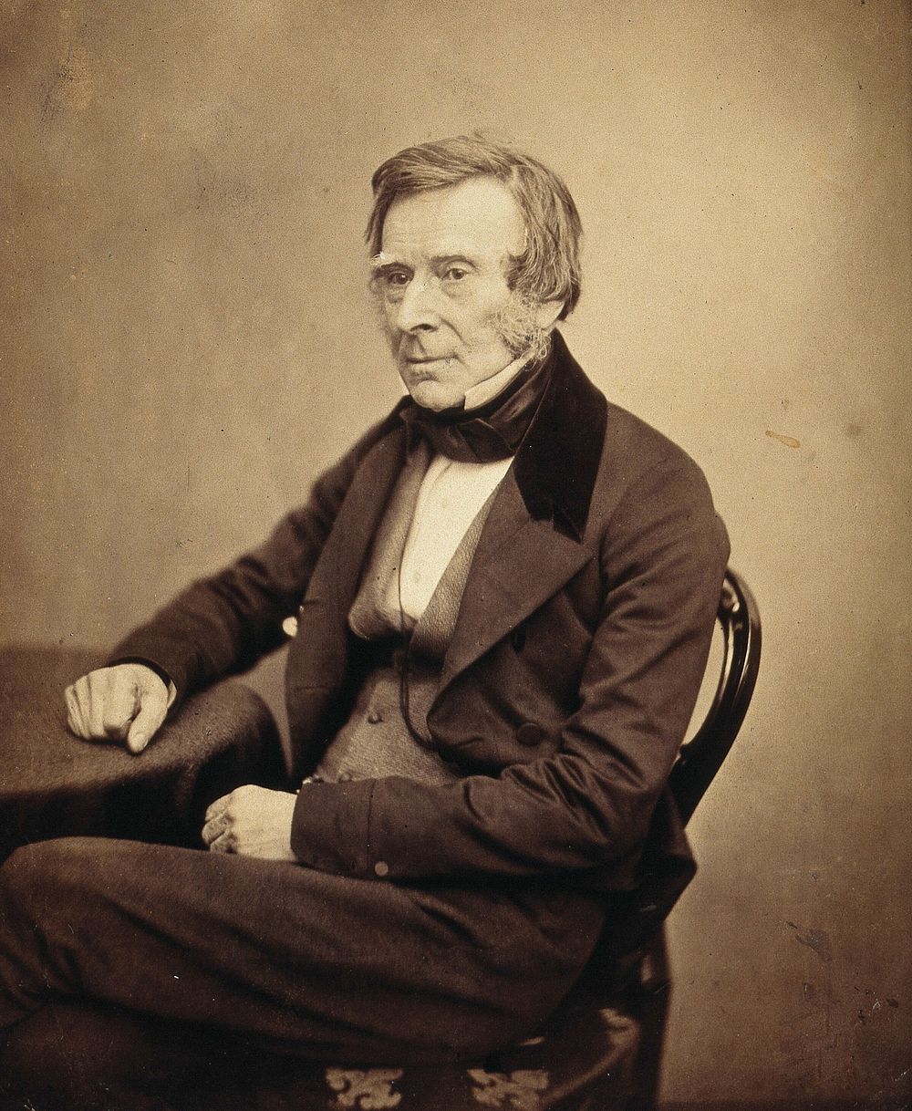 Sir Benjamin Collins Brodie. Photograph by Maull & Polyblank.