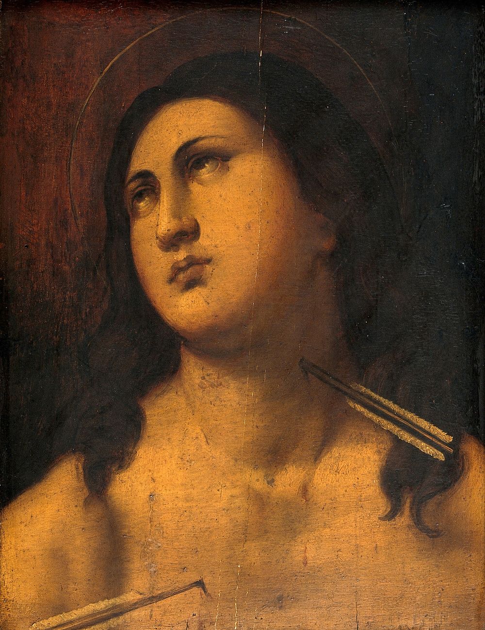 Saint Sebastian. Oil painting. | Free Photo Illustration - rawpixel