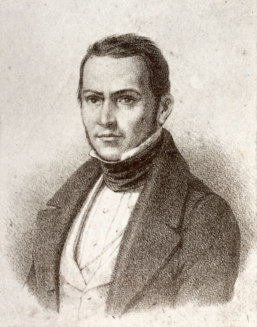 Pedro Escobedo. Photograph after a lithograph.