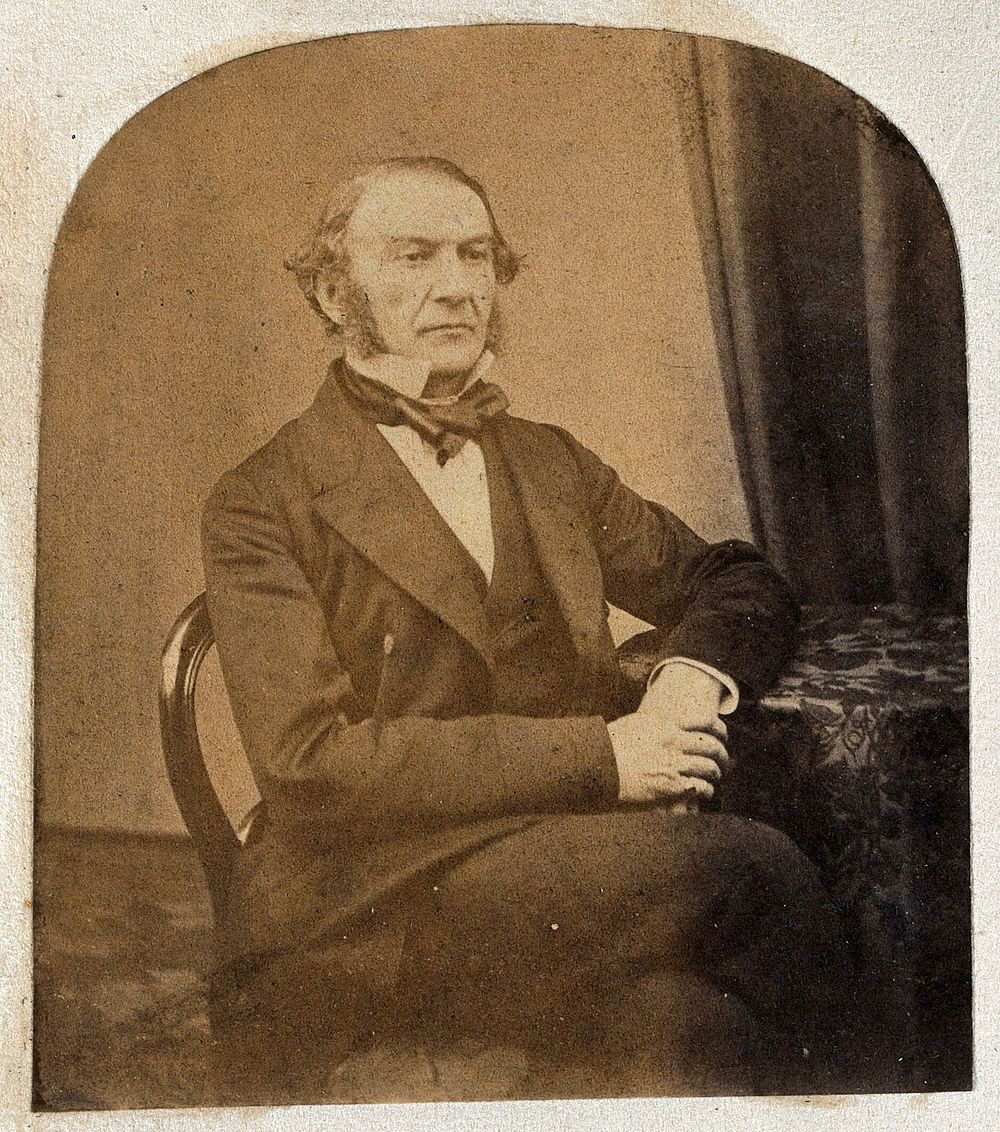 William Ewart Gladstone. Photograph.