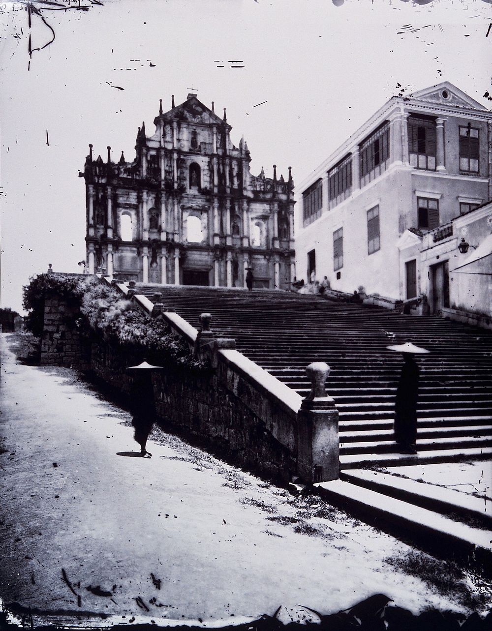 Macao, Kwangtung province, China. Photograph, 1981, from a negative by John Thomson, 1870.