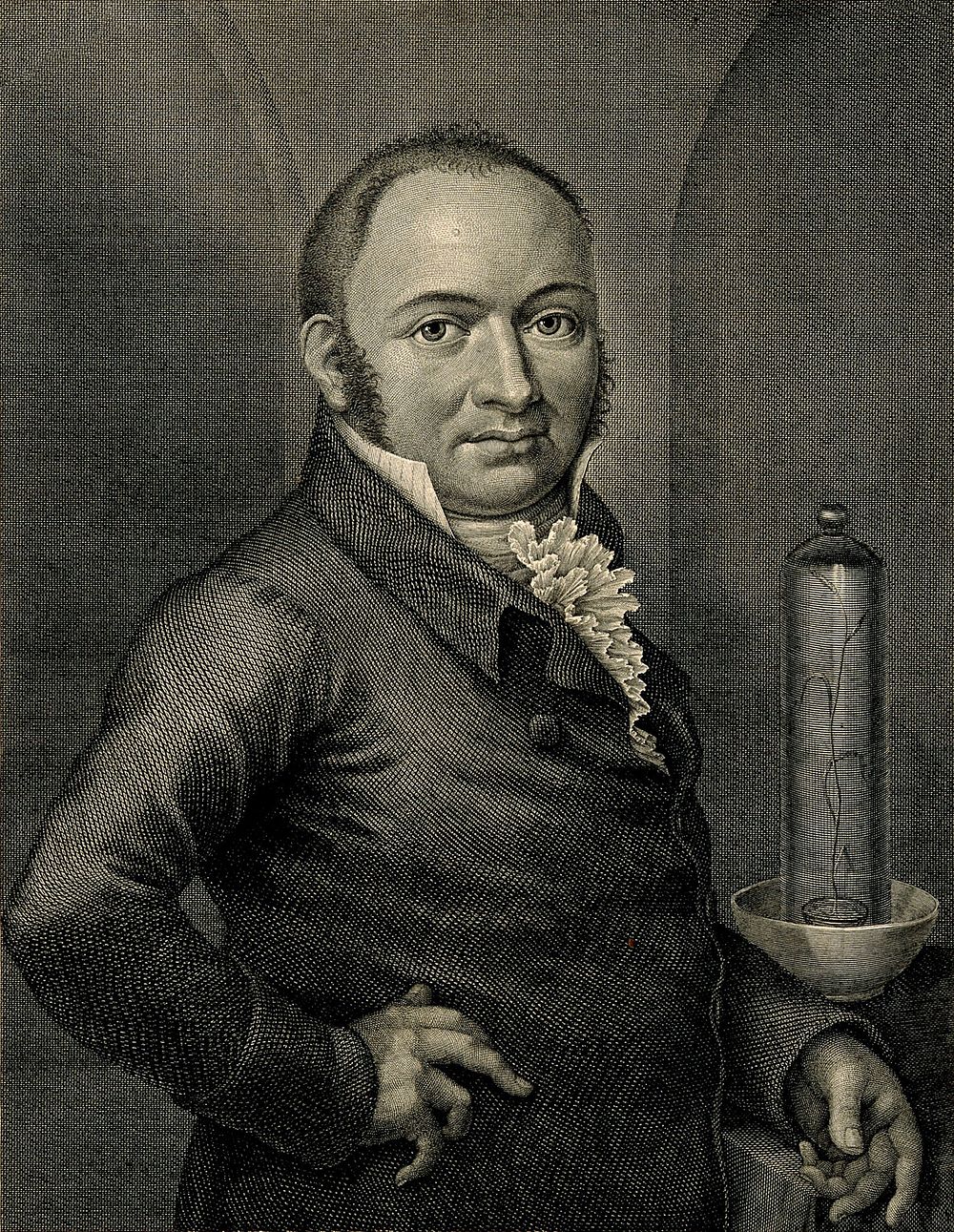 Sigismund Friedrich Hermbstädt. Line engraving by G. A. Lehmann, 1808.