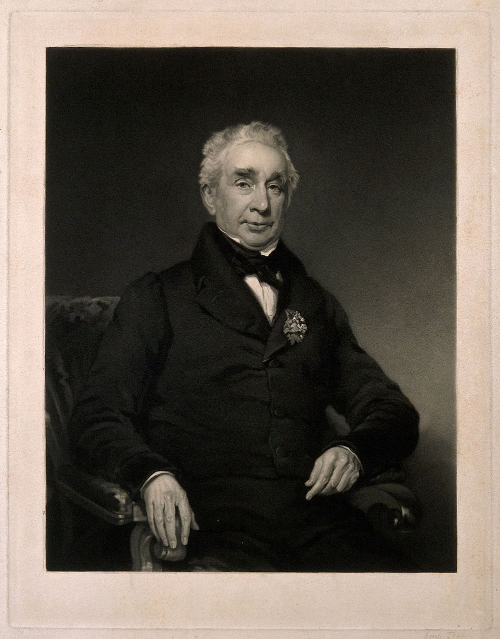 Robert Rainey Pennington. Mezzotint by W. Walker, 1849, after F. R. Say.