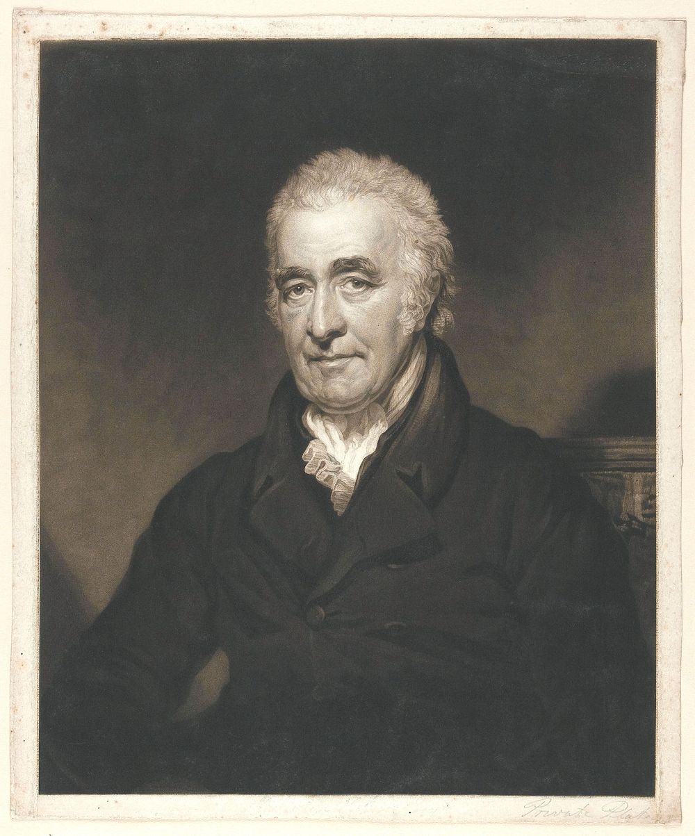 William Holme . Mezzotint by W. Ward, ca. 1820, after T. Stewardson.