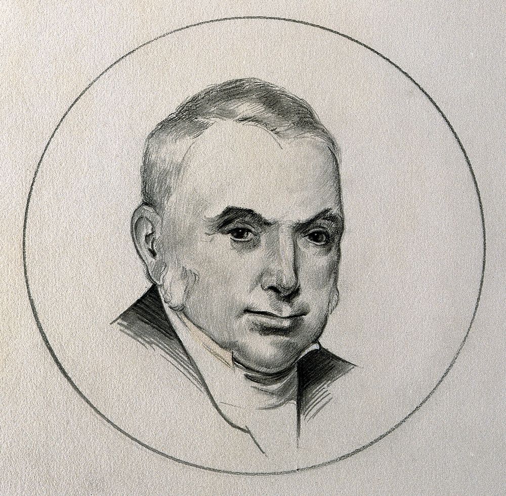 Charles Herbert Pierrepont, Earl Manvers. Pencil drawing.