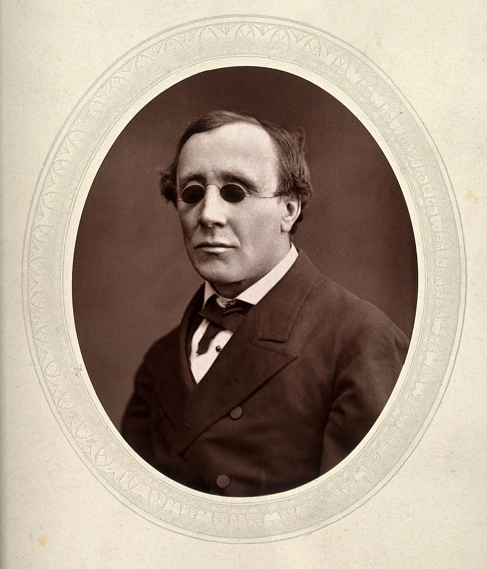 Henry Fawcett. Photograph by Lock & Whitfield.