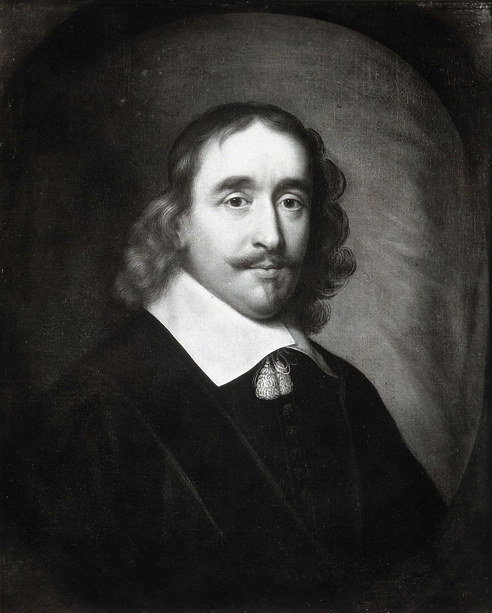Ijsbrand van Diemerbroeck. Photograph after Cornelis Janssens van Ceulen.