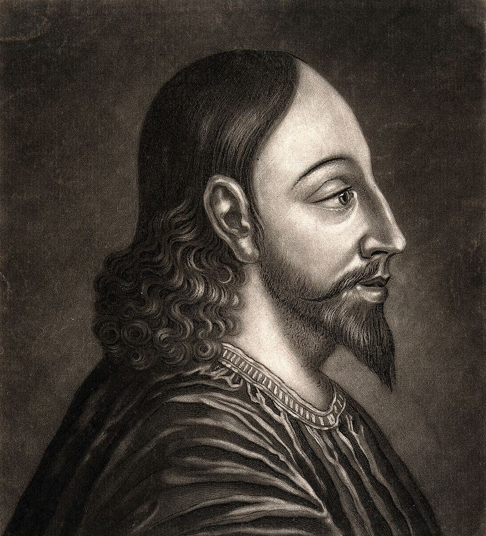 Christ. Mezzotint by R. Purcell, 17--.