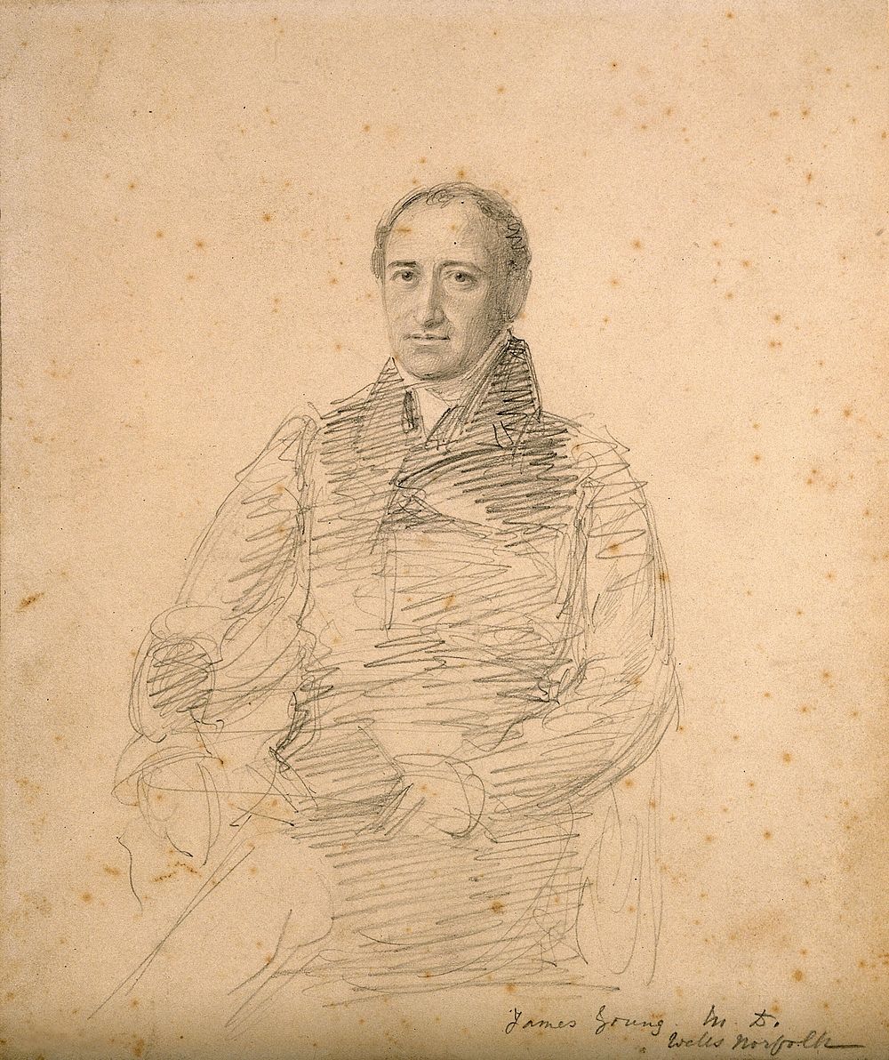 James Young. Pencil drawing, 1826 [].