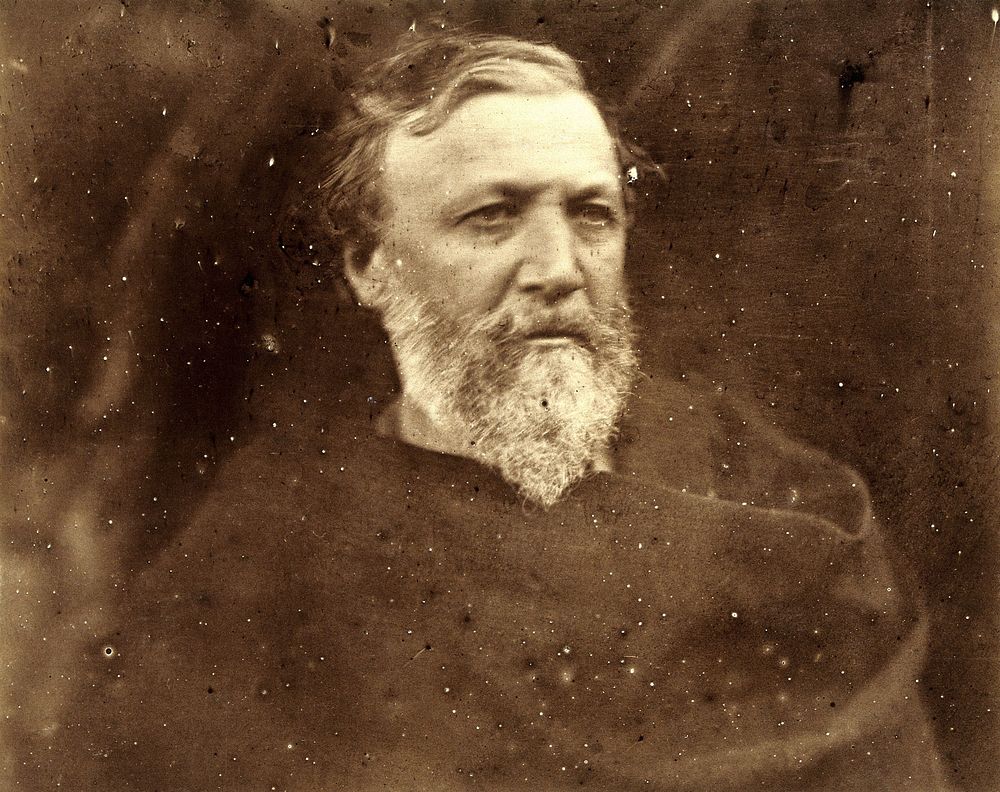 Robert Browning. Photograph by Julia Margaret Cameron, 1865.
