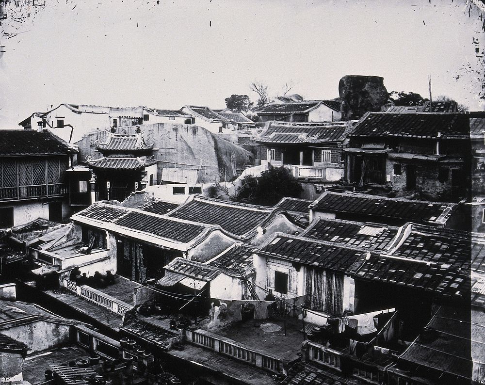 Amoy, Fukien province, China. Photograph, 1981, from a negative by John Thomson, 1870/1871.
