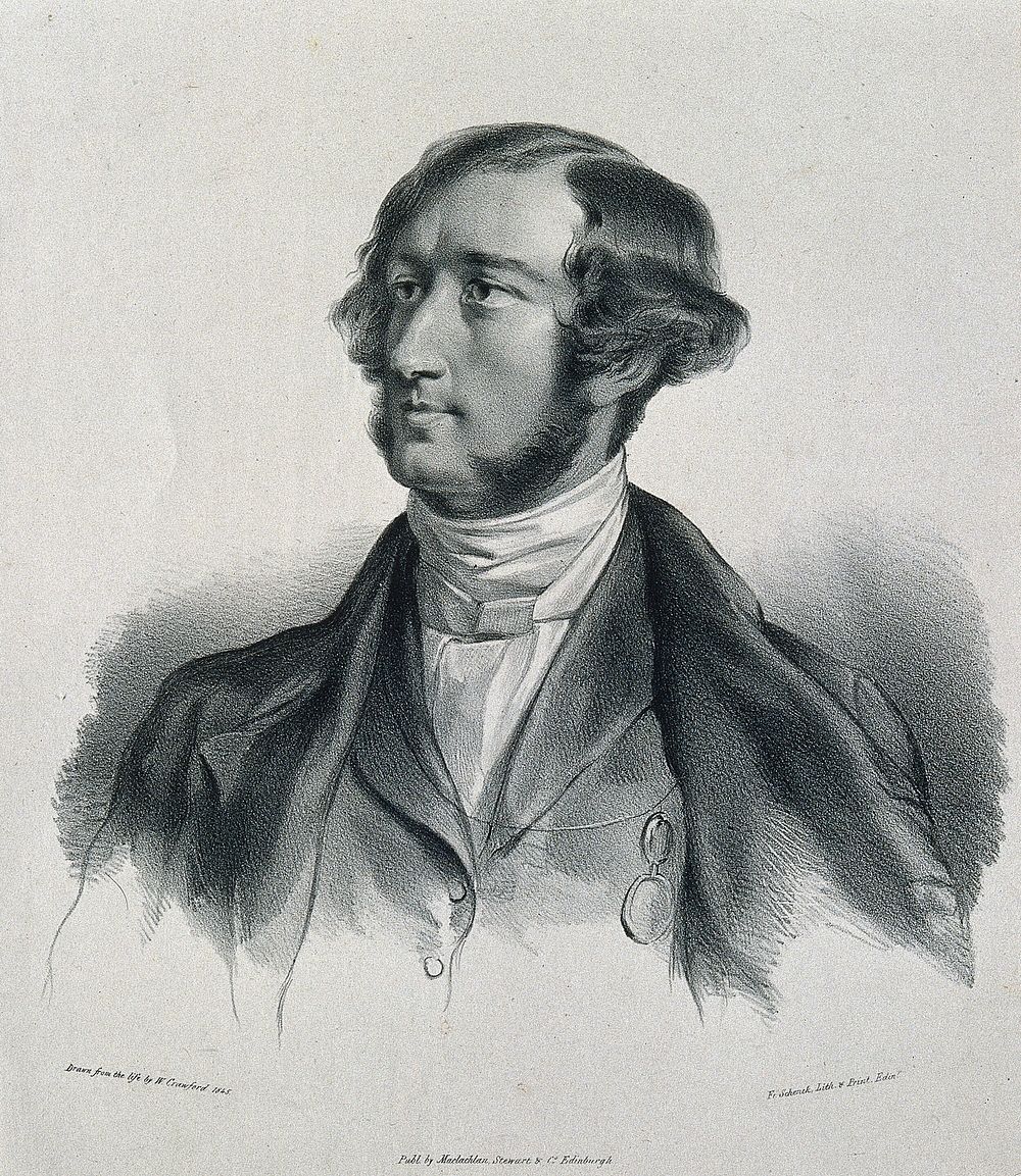 William Henderson. Lithograph by F. Schenck after W. Crawford, 1845.