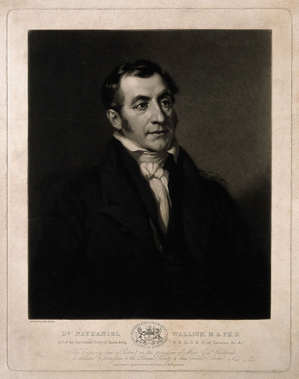 Nathaniel Wallich. Mezzotint, 1833, J. | Free Photo Illustration - rawpixel