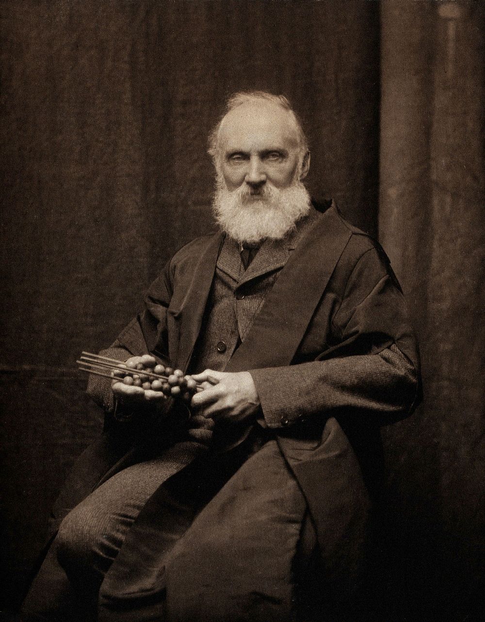William Thomson, Baron Kelvin. Photograph by T. & R. Annan & Sons.