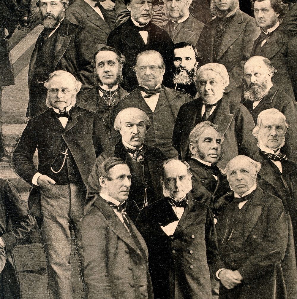 Leaders in medicine and surgery. Photograph.