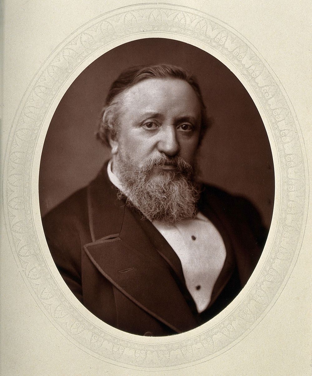 Sir Benjamin Ward Richardson. Photograph by Lock & Whitfield.