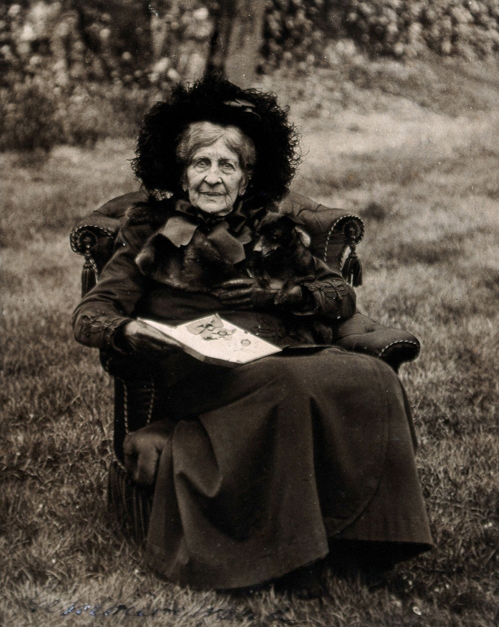 Dame Geneviève Ward. Photograph.