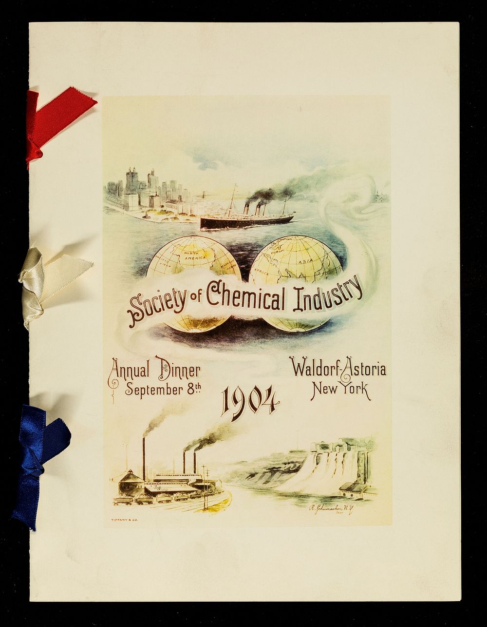 Annual dinner : September 8th 1904, Waldorf-Astoria, New York / Society of Chemical Industry.