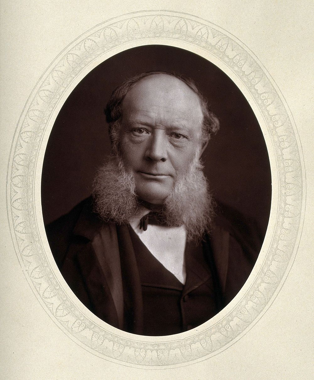 Sir Charles William Siemens. Photograph by Lock & Whitfield.