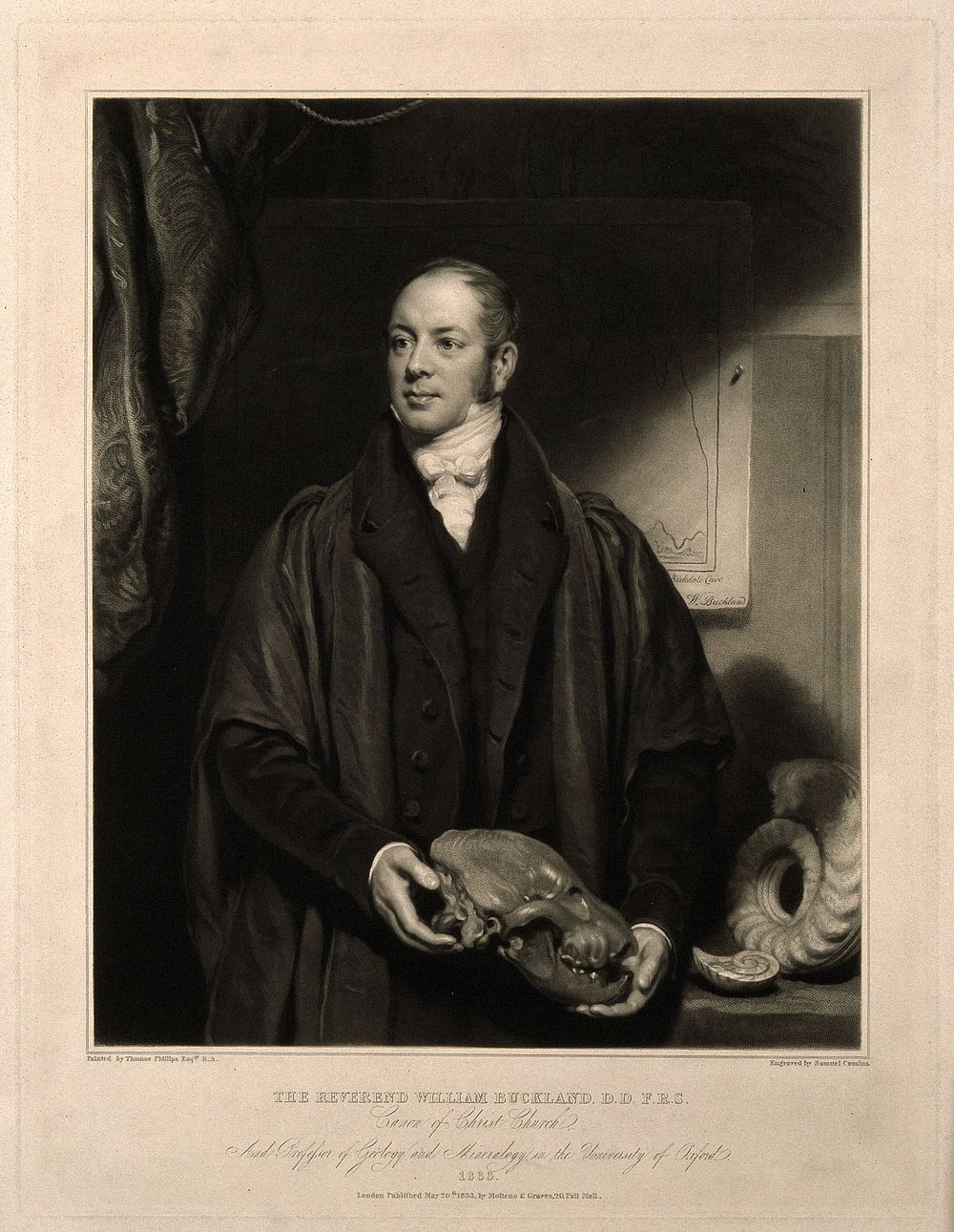 William Buckland. Mezzotint by S. Cousins, 1833, after T. Phillips.