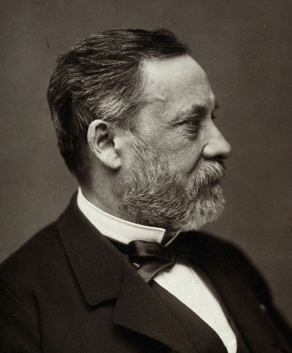 Louis Pasteur. Photograph by Nadar.