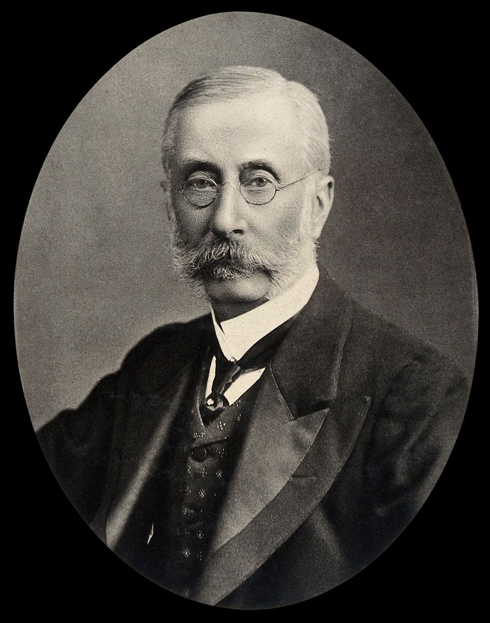 Sir David Ferrier. Photogravure after Maull & Fox.