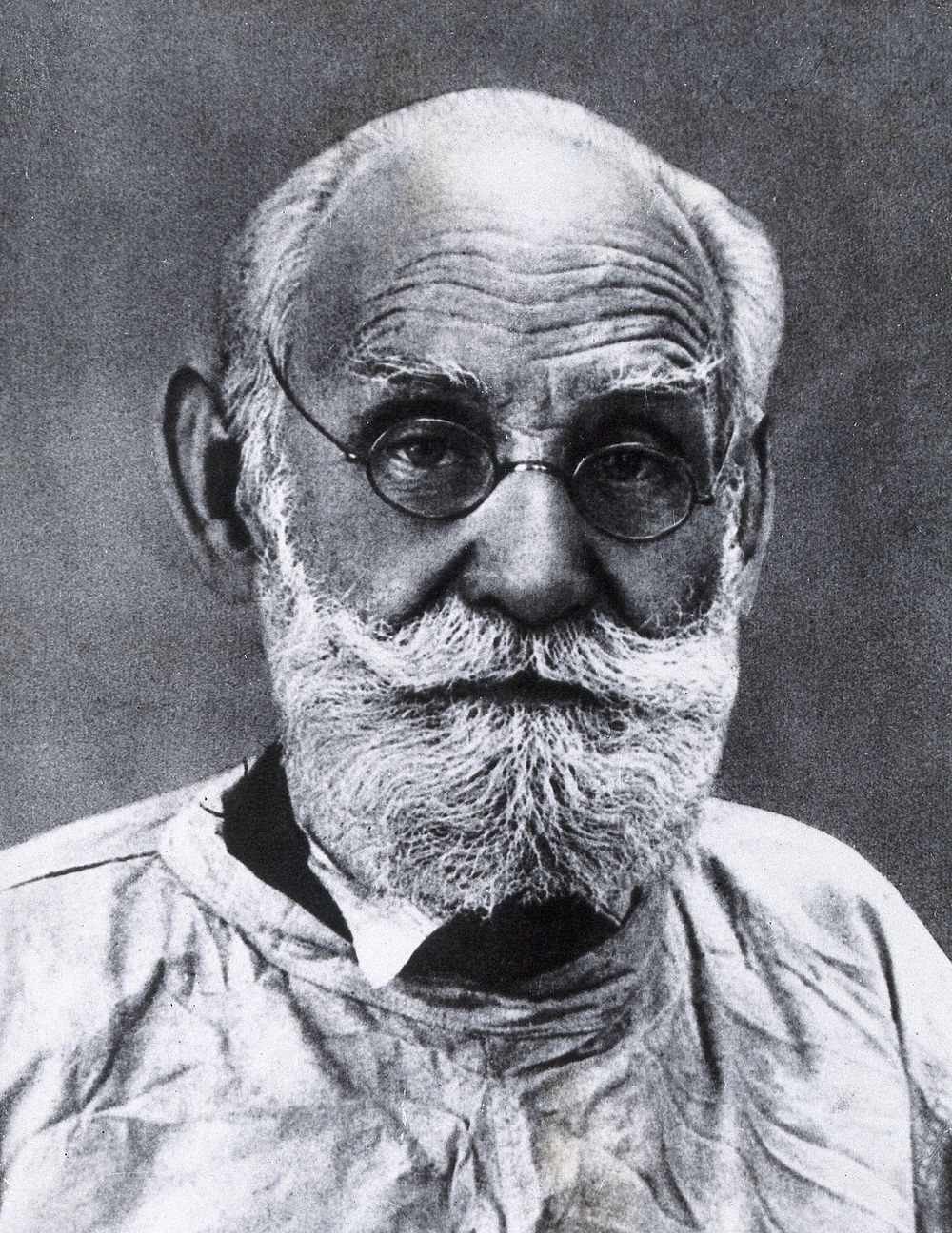 Ivan Petrovitch Pavlov. Photograph after a photograph taken in 1934.
