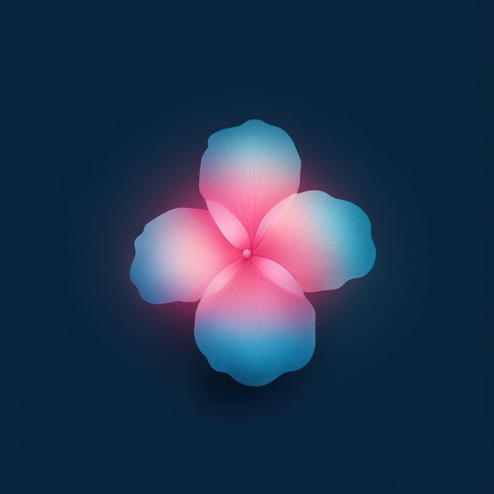 Abstract blurred gradient illustration flower nature petal plant.