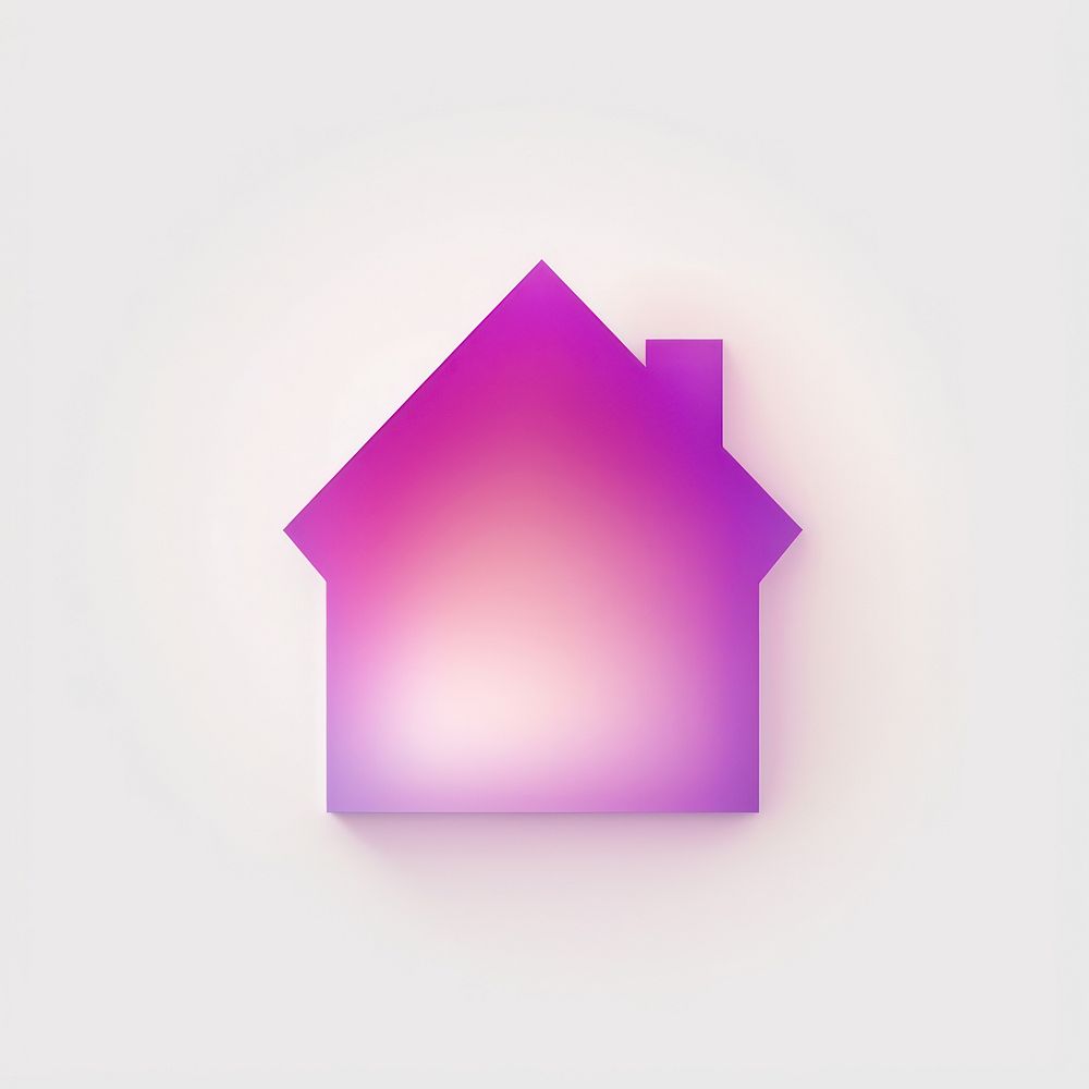 Abstract blurred gradient illustration Home purple violet pink.