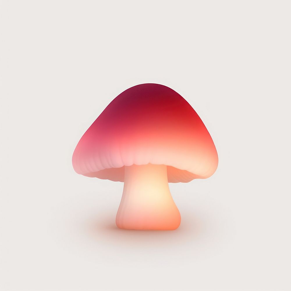 Abstract blurred gradient illustration Mushroom mushroom fungus agaric.