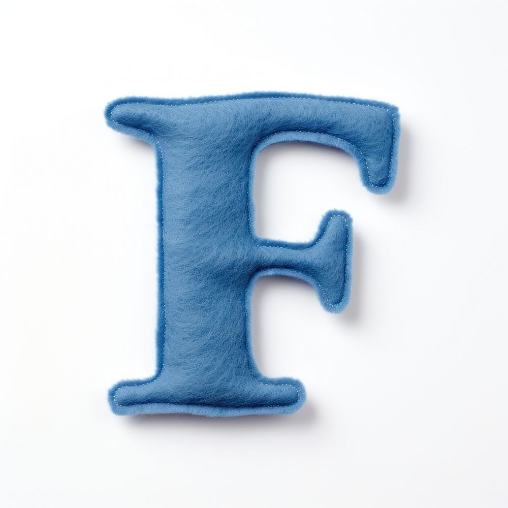 Letter text blue toy.