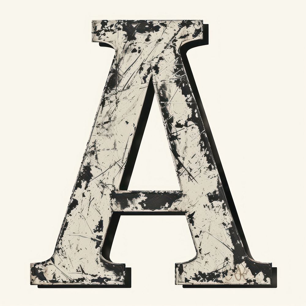 Alphabet A font text calligraphy. | Free Photo Illustration - rawpixel