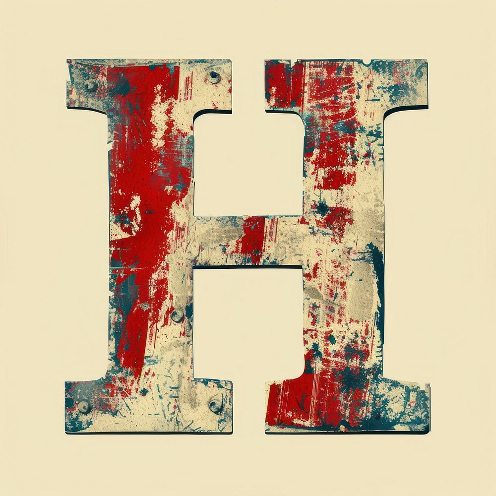 Alphabet H backgrounds letter symbol.