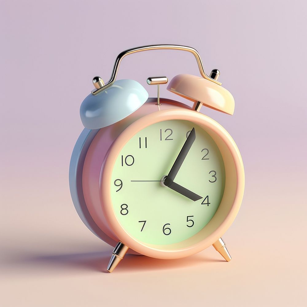 Alarm clock wristwatch furniture deadline.
