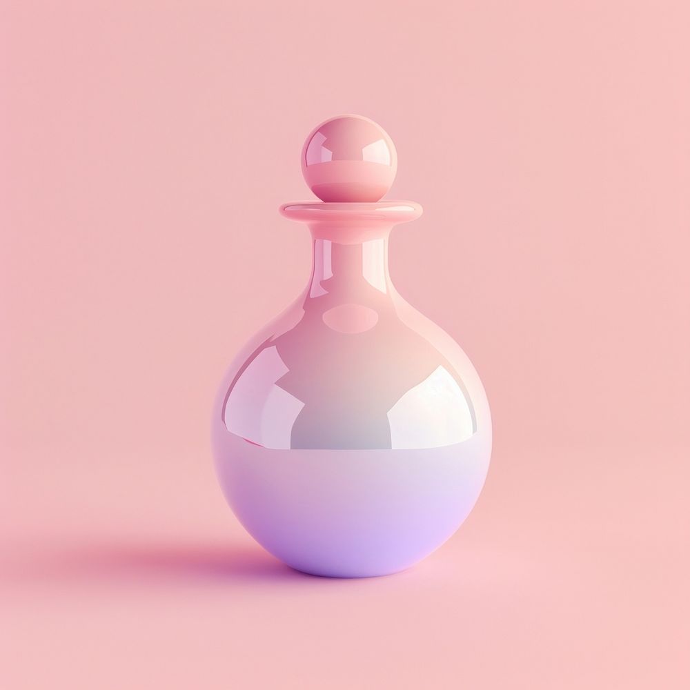 Potion bottle perfume vase container.