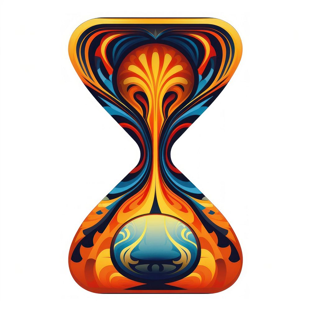 Hourglass creativity deadline pattern.