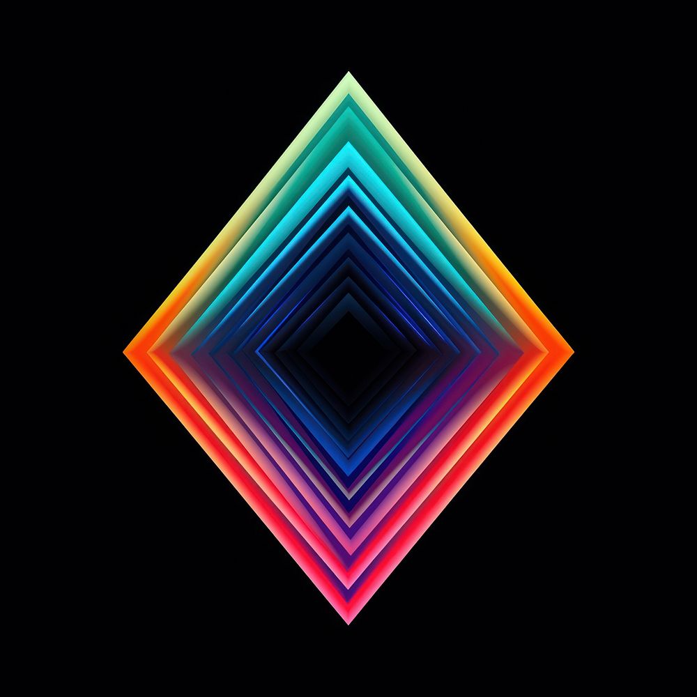 Rainbow diamond abstract pattern backgrounds.