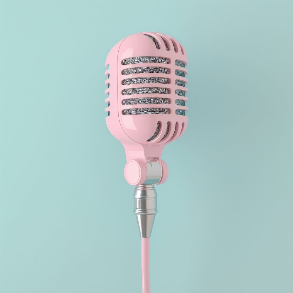 Vocalist microphone technology equipment appliance.